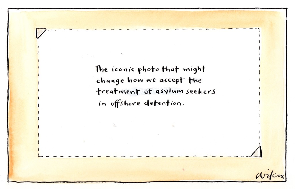 Cartoon - Wilcox asylum photo